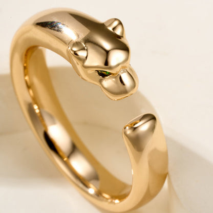 [Noble Aura jewelry]PANTHERE NO DIAMOND SMALL RING