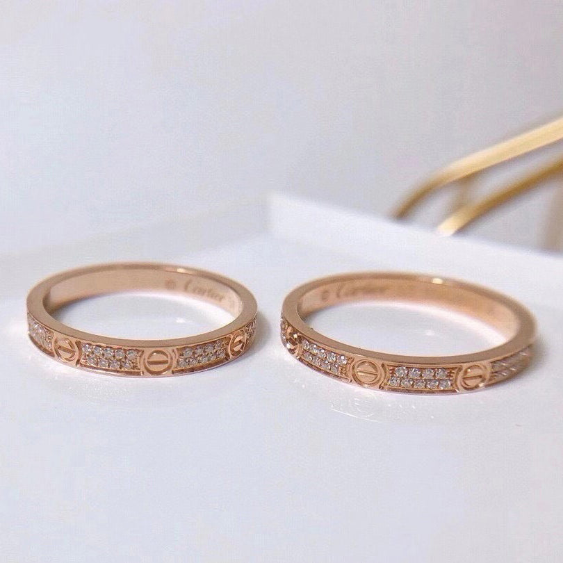 [Noble Aura jewelry]LOVE RING 2.65MM DIAMOND