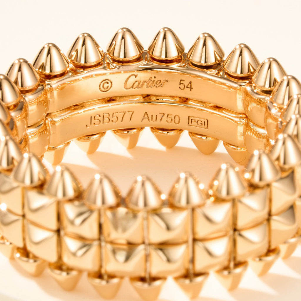 [Noble Aura jewelry]CLASH 9.2MM DOUBLE ROW RING