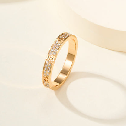 [Noble Aura jewelry]LOVE RING 2.65MM DIAMOND
