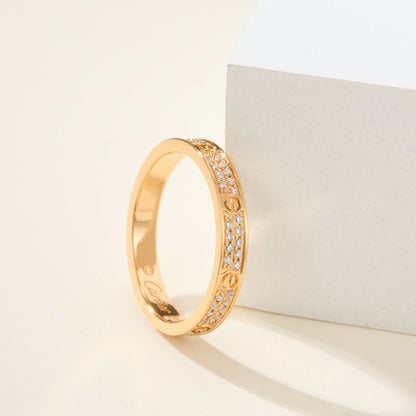 [Noble Aura jewelry]LOVE RING 2.65MM DIAMOND