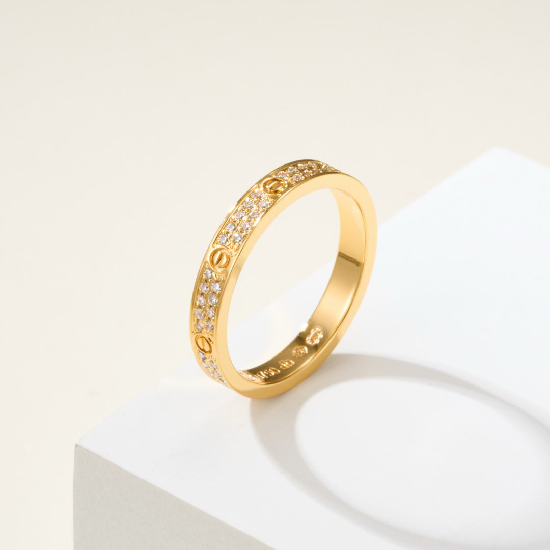[Noble Aura jewelry]LOVE RING 2.65MM DIAMOND