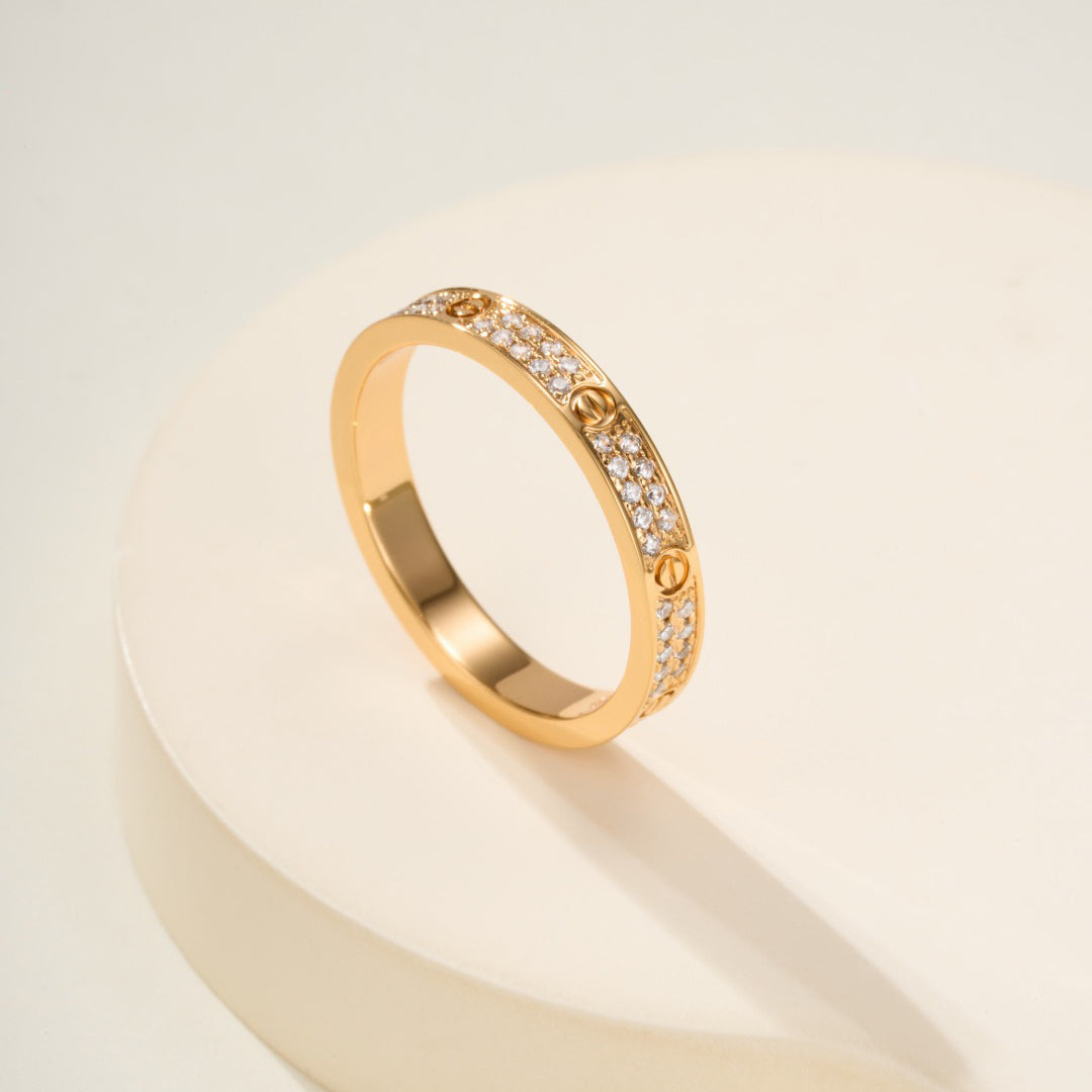 [Noble Aura jewelry]LOVE RING 2.65MM DIAMOND