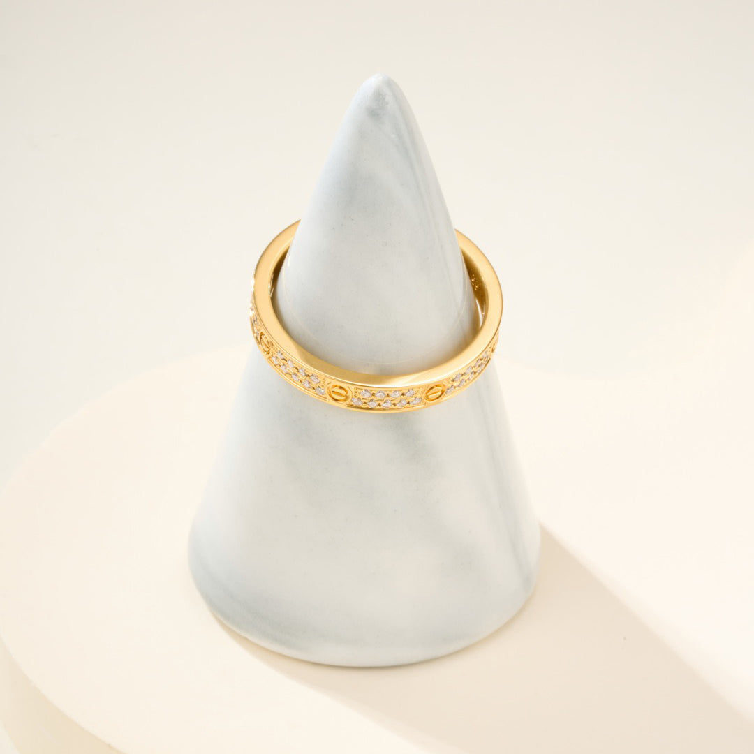 [Noble Aura jewelry]LOVE RING 2.65MM DIAMOND