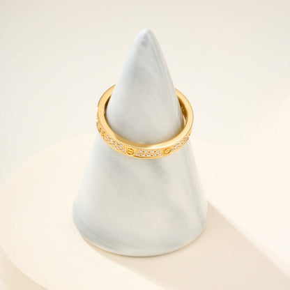 [Noble Aura jewelry]LOVE RING 2.65MM DIAMOND