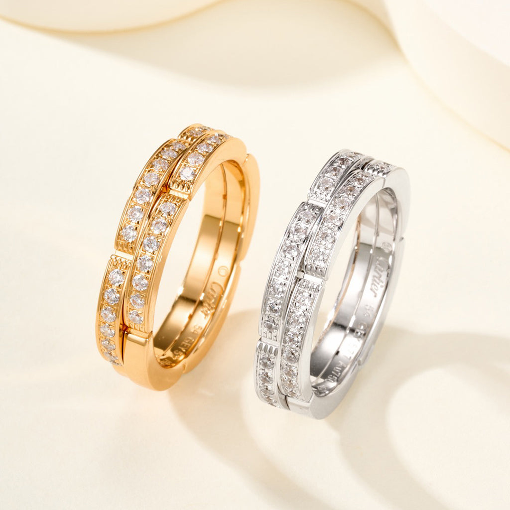 [Noble Aura jewelry]MAILLON PANTHERE DIAMOND RING