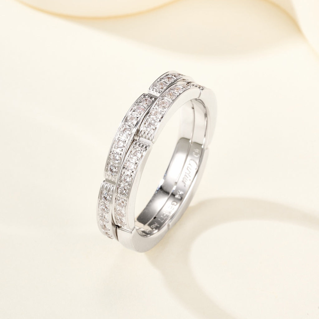 [Noble Aura jewelry]MAILLON PANTHERE DIAMOND RING