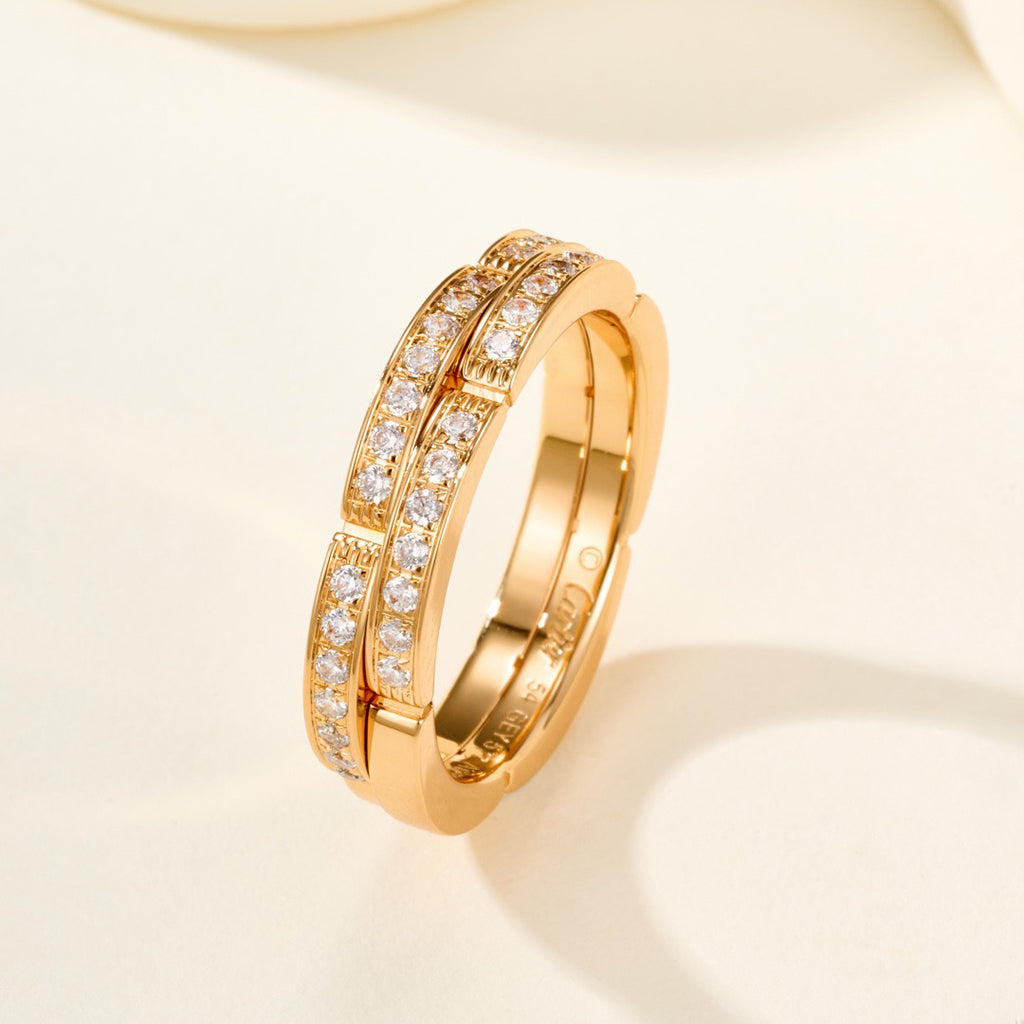 [Noble Aura jewelry]MAILLON PANTHERE DIAMOND RING
