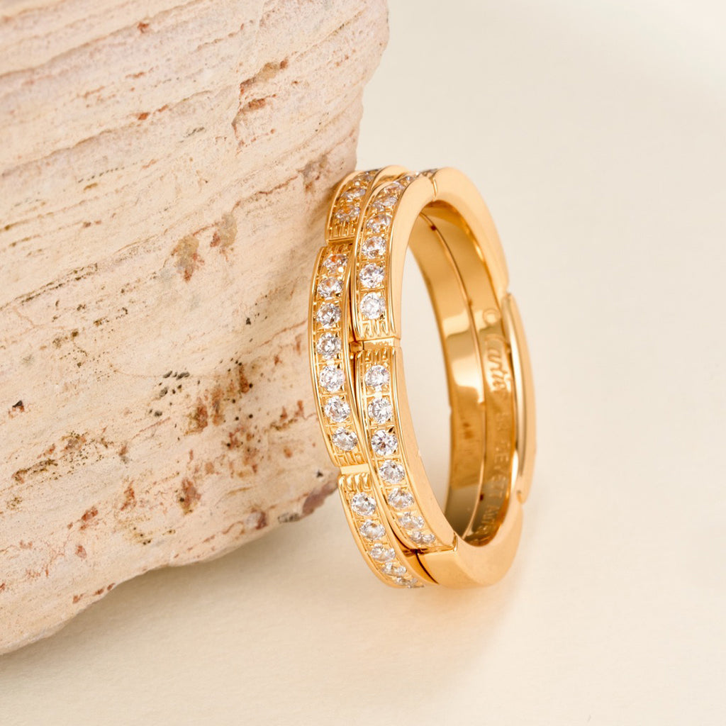 [Noble Aura jewelry]MAILLON PANTHERE DIAMOND RING
