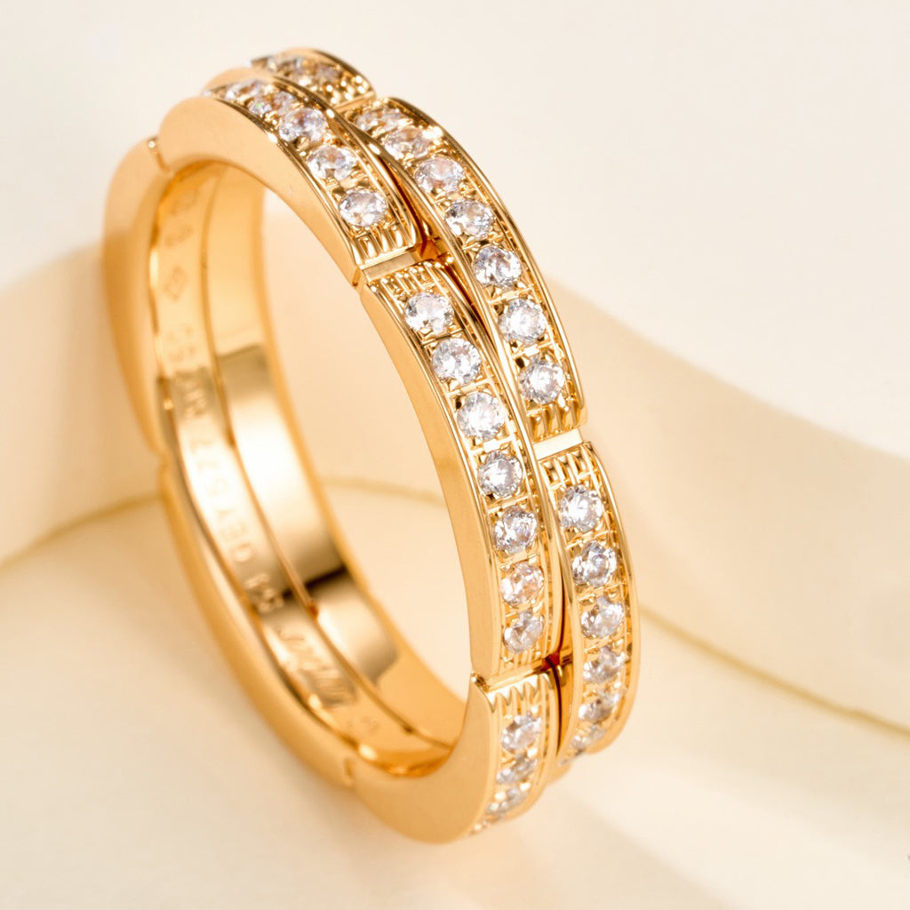 [Noble Aura jewelry]MAILLON PANTHERE DIAMOND RING