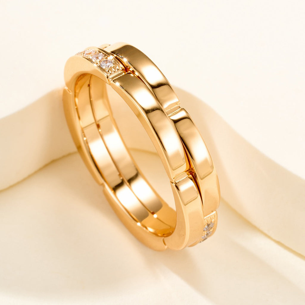 [Noble Aura jewelry]MAILLON PANTHERE DIAMOND RING
