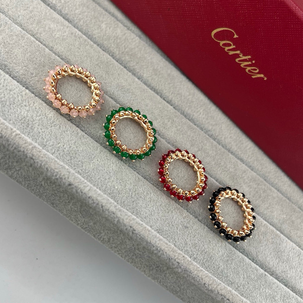[Noble Aura jewelry]CLASH 7.9MM AGATE CHALCEDONY RING