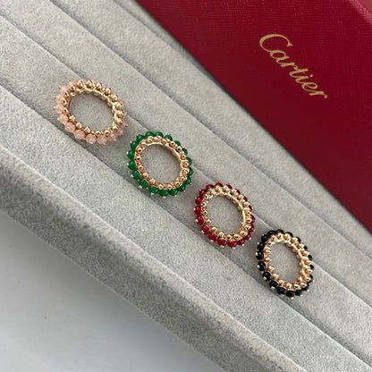 [Noble Aura jewelry]CLASH 7.9MM AGATE CHALCEDONY RING