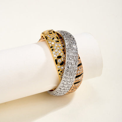 [Noble Aura jewelry]TRINITY  RING LEOPARD PRINT