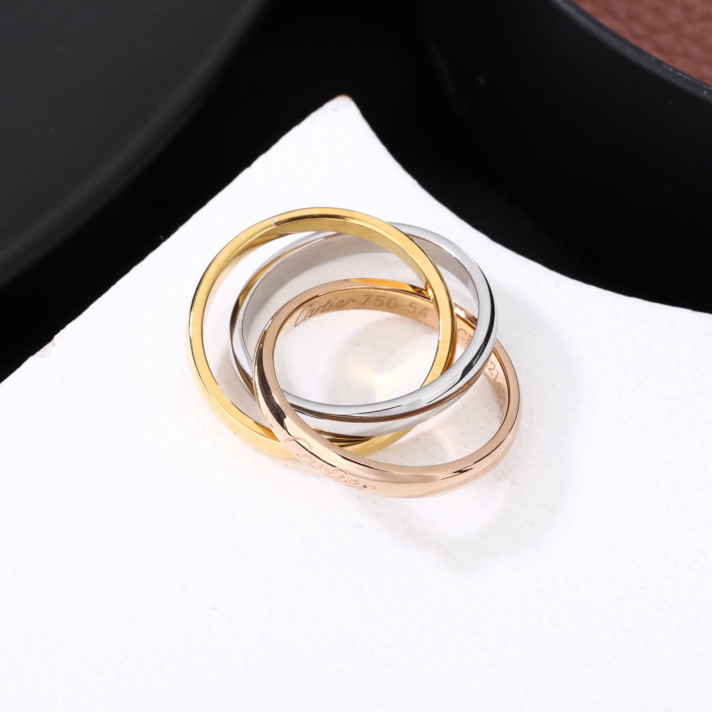 [Noble Aura jewelry]TRINITY 3.2MM RING COLLECTION