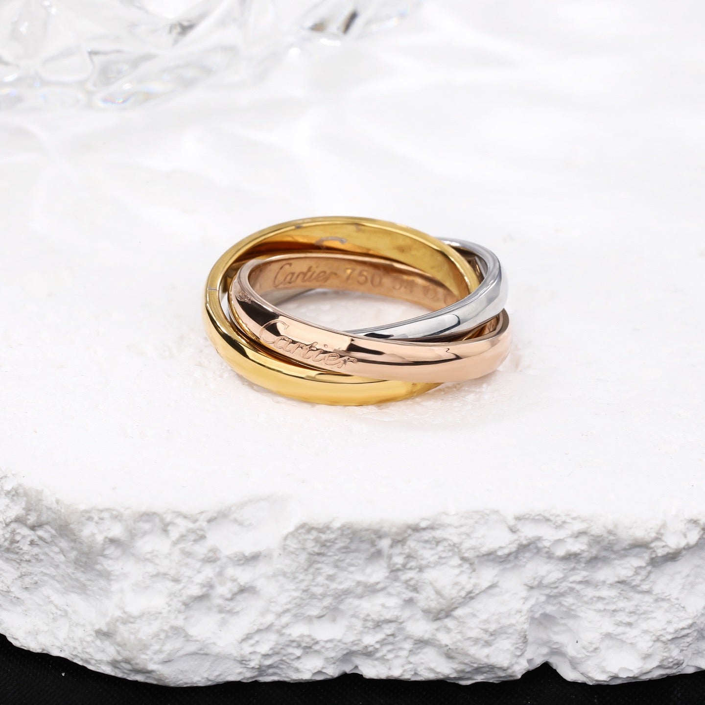[Noble Aura jewelry]TRINITY 3.2MM RING COLLECTION