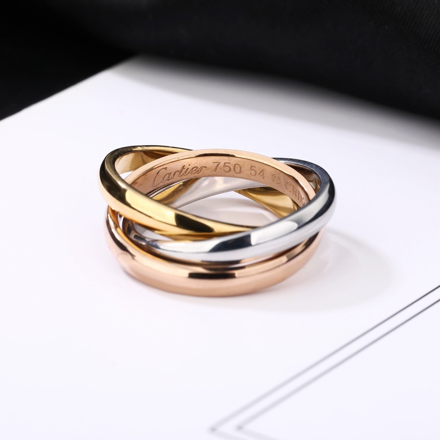 [Noble Aura jewelry]TRINITY 3.2MM RING COLLECTION