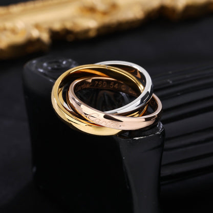 [Noble Aura jewelry]TRINITY 3.2MM RING COLLECTION