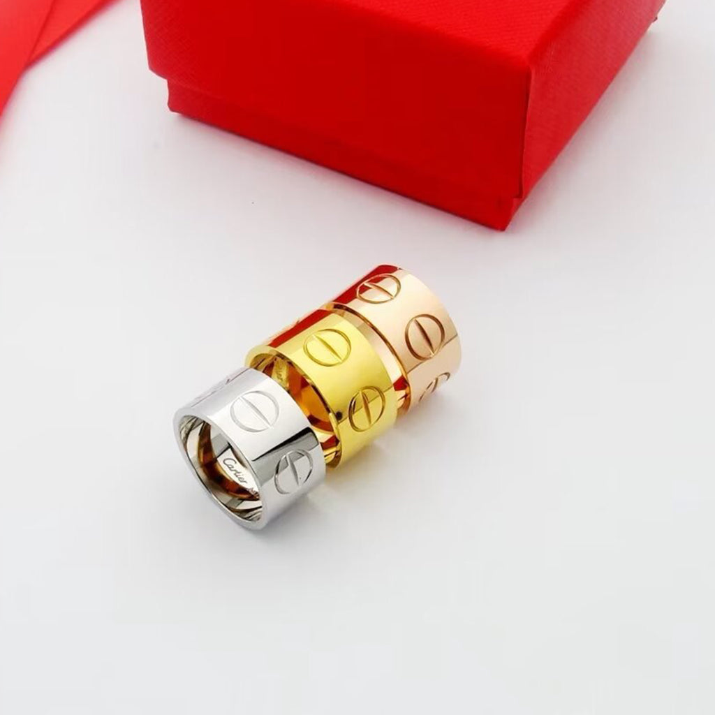 [Noble Aura jewelry]LOVE 11MM LARGE RING
