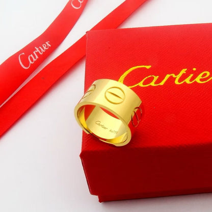 [Noble Aura jewelry]LOVE 11MM LARGE RING