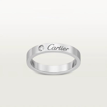 [Noble Aura jewelry]LOVE RING 4MM 1 DIAMOND