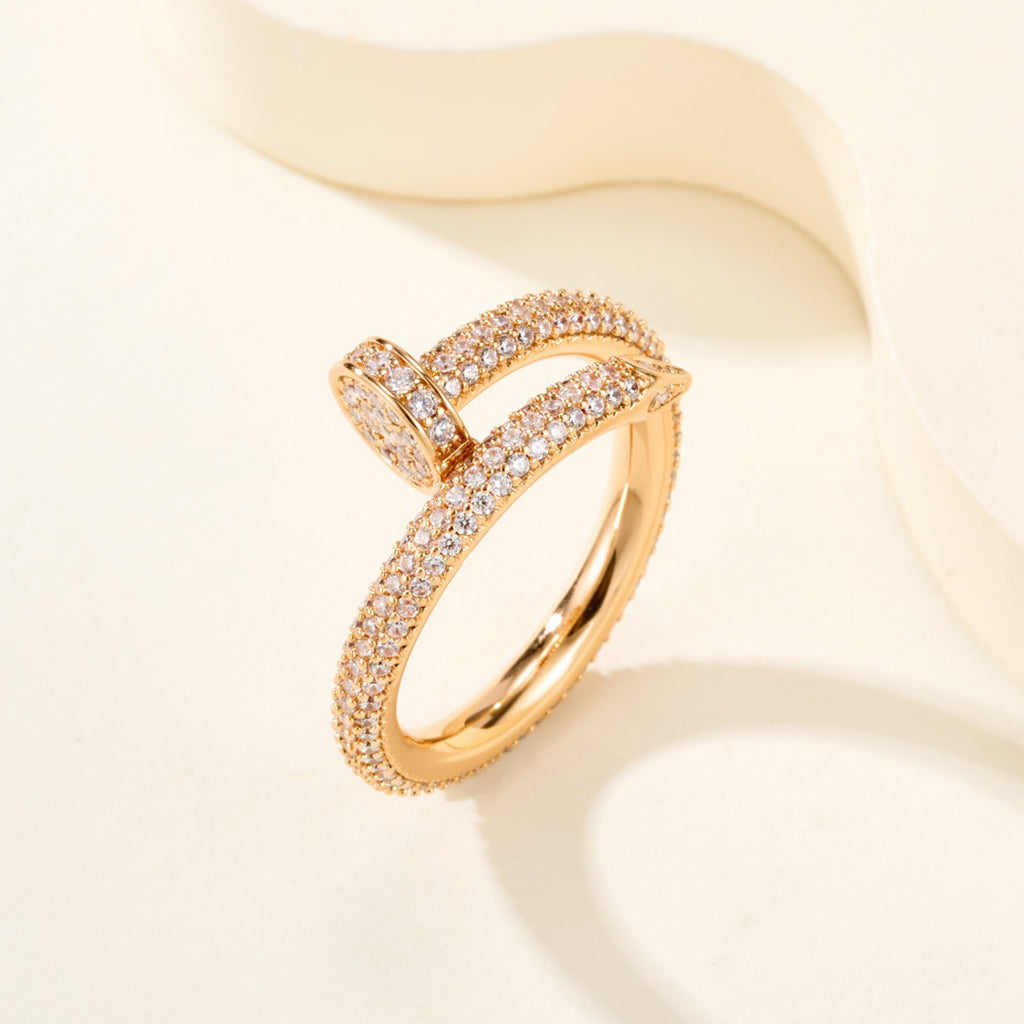 [Noble Aura jewelry]JUSTE RING 2.6MM FULL DIAMOND