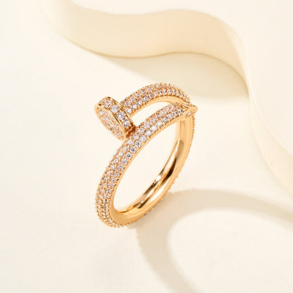 [Noble Aura jewelry]JUSTE RING 2.6MM FULL DIAMOND