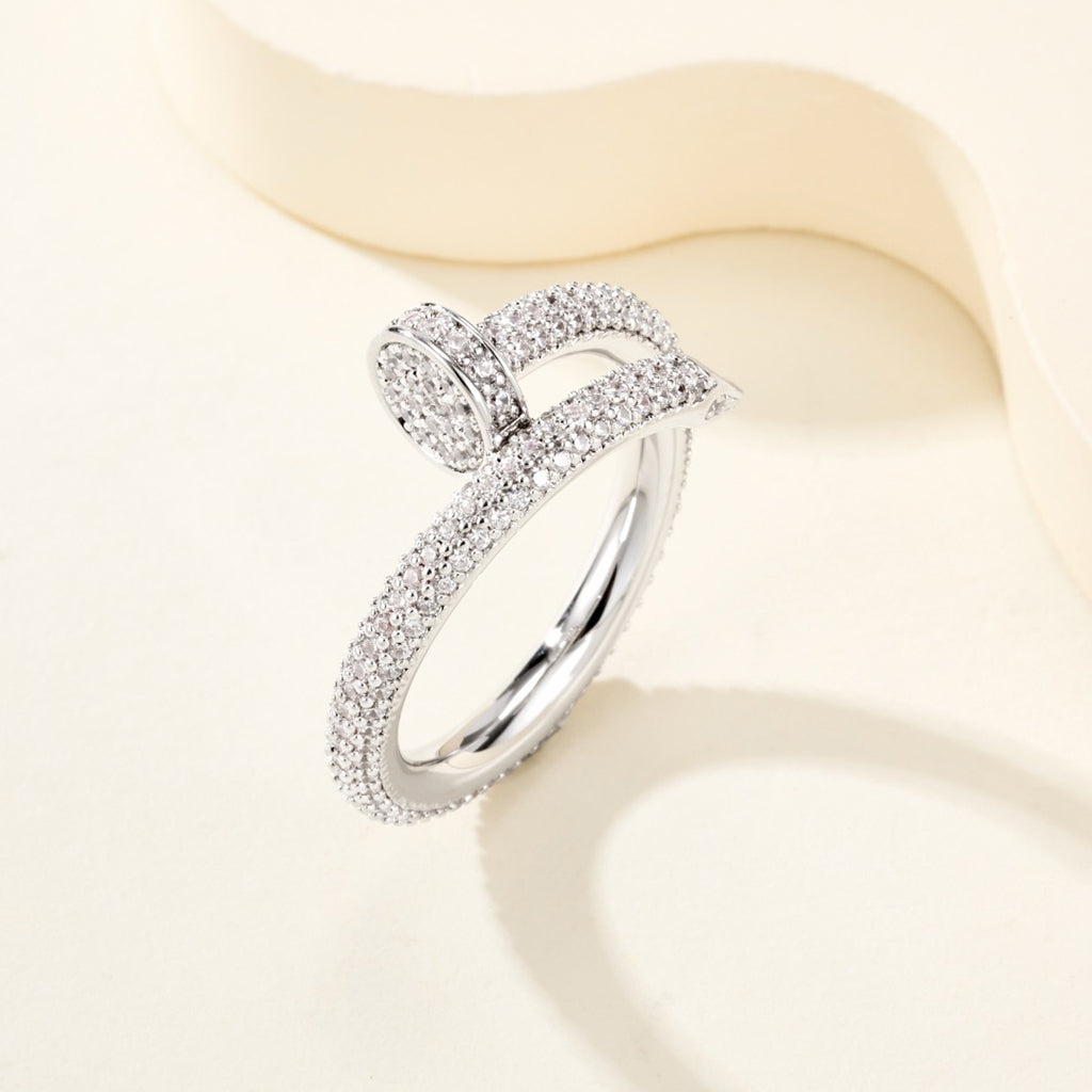 [Noble Aura jewelry]JUSTE RING 2.6MM FULL DIAMOND