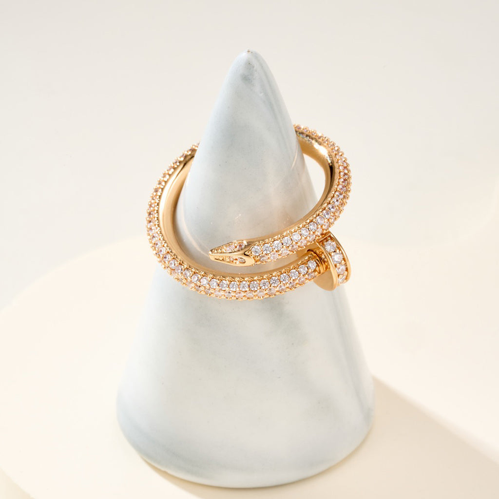 [Noble Aura jewelry]JUSTE RING 2.6MM FULL DIAMOND