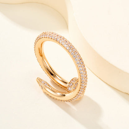 [Noble Aura jewelry]JUSTE RING 2.6MM FULL DIAMOND
