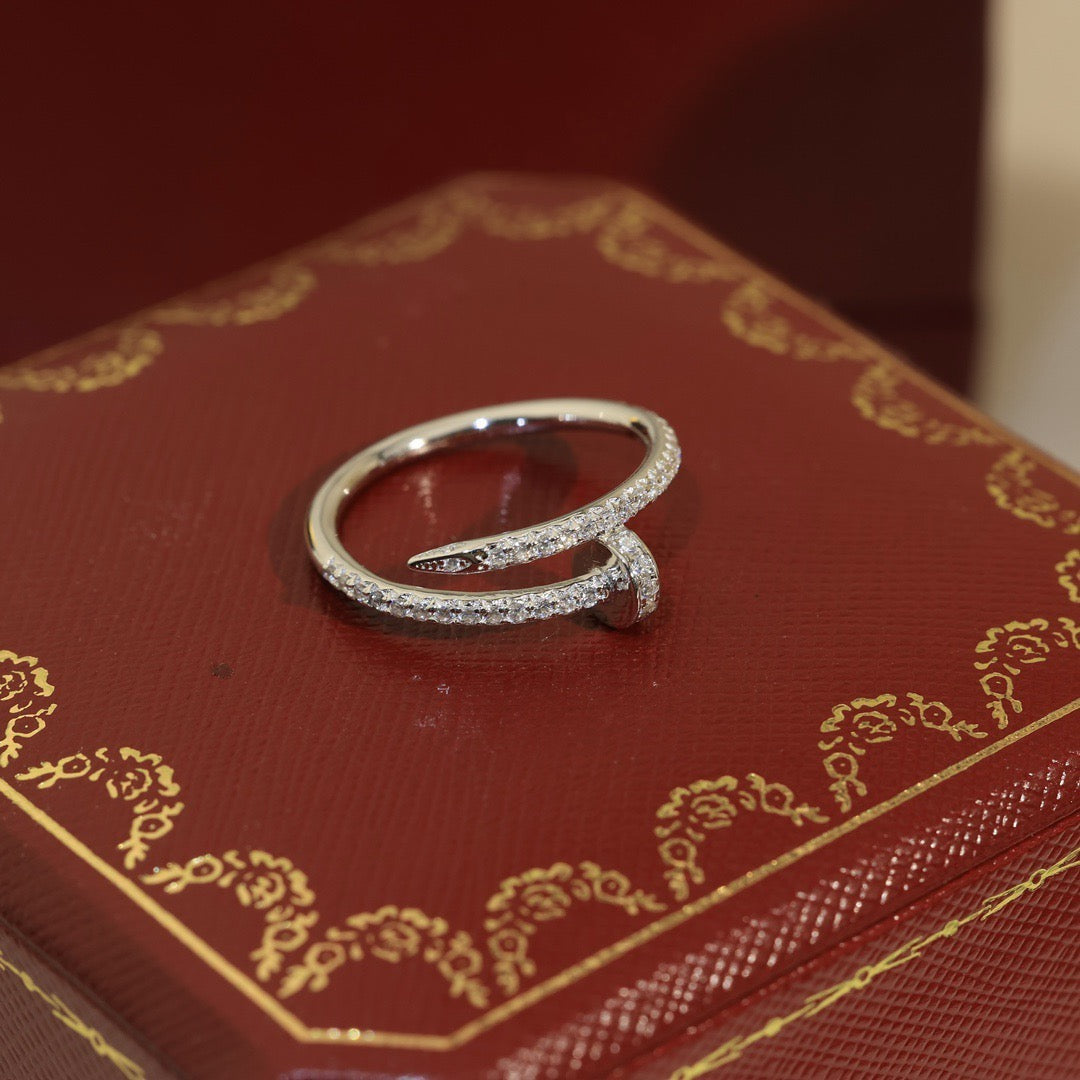 [Noble Aura jewelry]JUSTE 1.8MM FULL DIAMOND RING