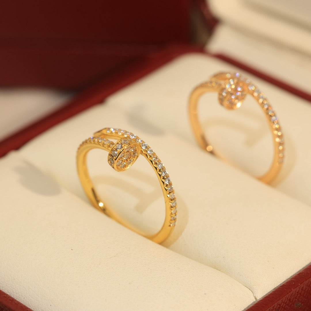 [Noble Aura jewelry]JUSTE 1.8MM FULL DIAMOND RING