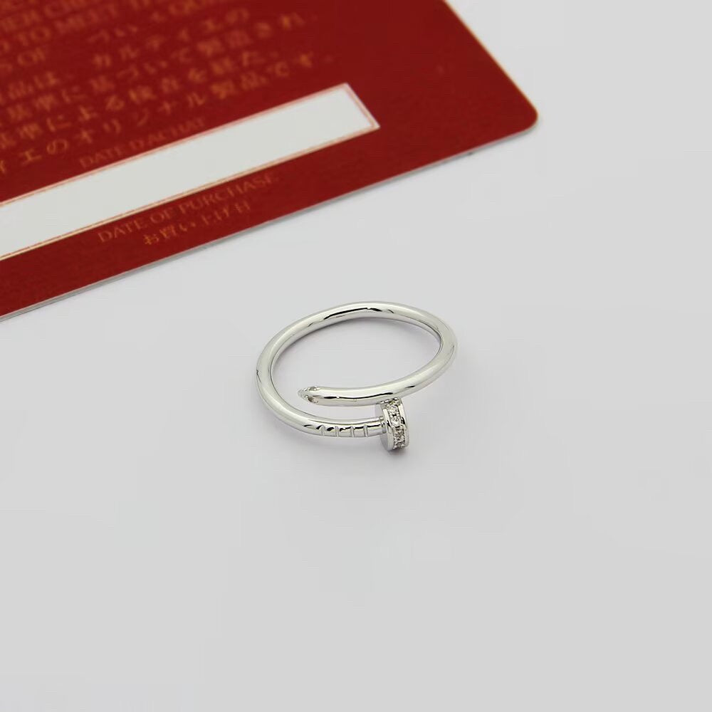 [Noble Aura jewelry]JUSTE 1.8MM HALF DIAMOND RING