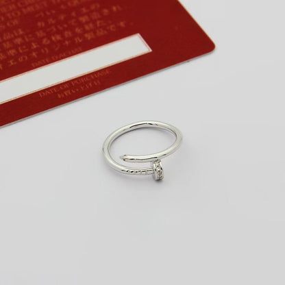 [Noble Aura jewelry]JUSTE 1.8MM HALF DIAMOND RING