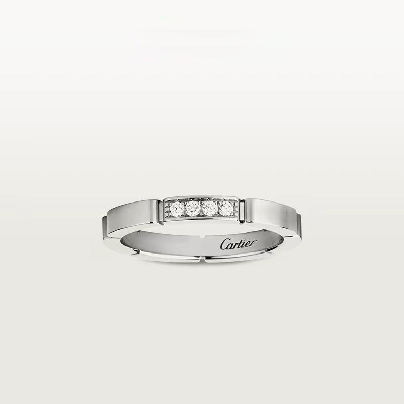 [Noble Aura jewelry]MAILLON PANTHERE 4 DIAMOND RING