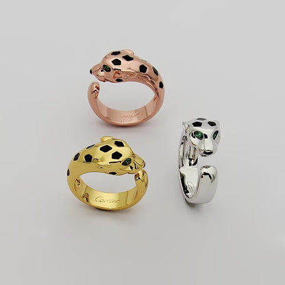 [Noble Aura jewelry]PANTHERE SPOTTED MEDIUM RING