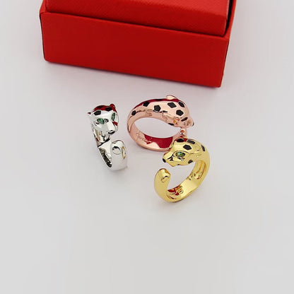 [Noble Aura jewelry]PANTHERE SPOTTED MEDIUM RING