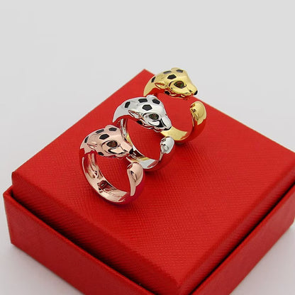 [Noble Aura jewelry]PANTHERE SPOTTED MEDIUM RING