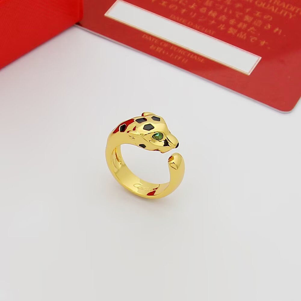 [Noble Aura jewelry]PANTHERE SPOTTED MEDIUM RING