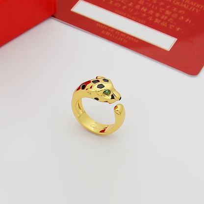 [Noble Aura jewelry]PANTHERE SPOTTED MEDIUM RING