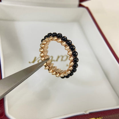 [Noble Aura jewelry]CLASH 7.9MM AGATE CHALCEDONY RING