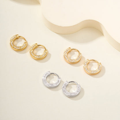 [Noble Aura jewelry]LOVE DIAMOND EARRINGS