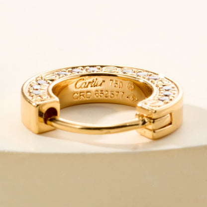 [Noble Aura jewelry]LOVE DIAMOND EARRINGS