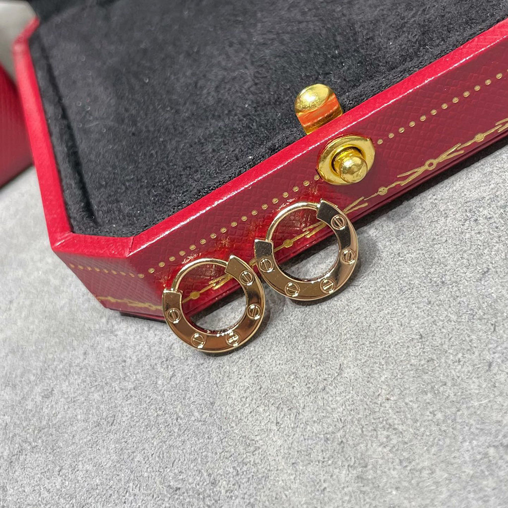 [Noble Aura jewelry]LOVE MINI EARRINGS