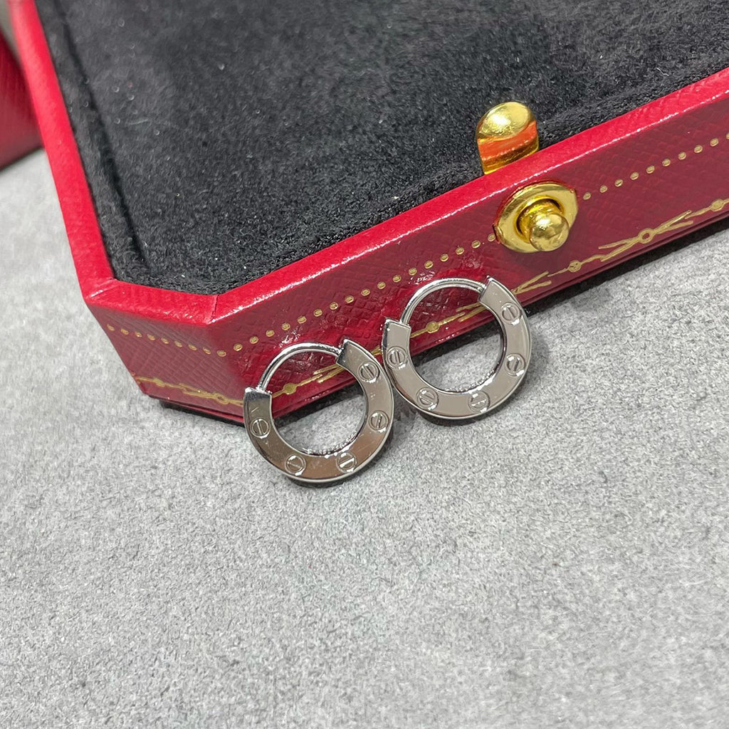 [Noble Aura jewelry]LOVE MINI EARRINGS