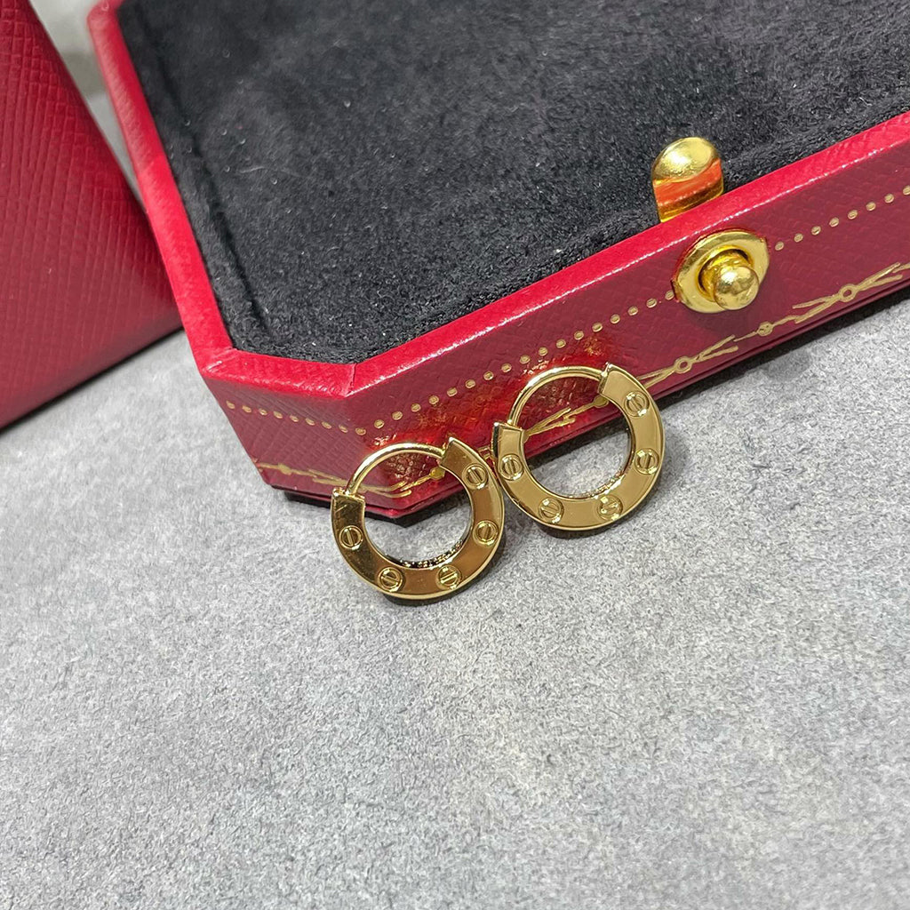 [Noble Aura jewelry]LOVE MINI EARRINGS