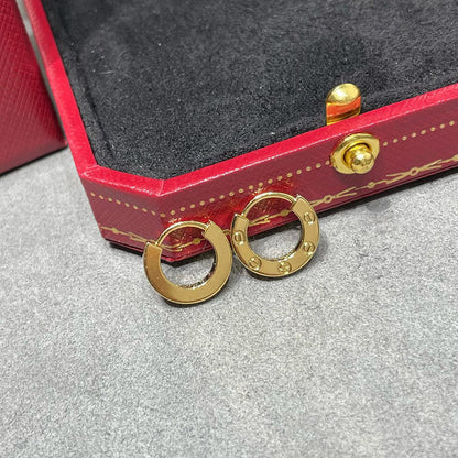 [Noble Aura jewelry]LOVE MINI EARRINGS