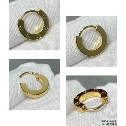 [Noble Aura jewelry]LOVE MINI EARRINGS
