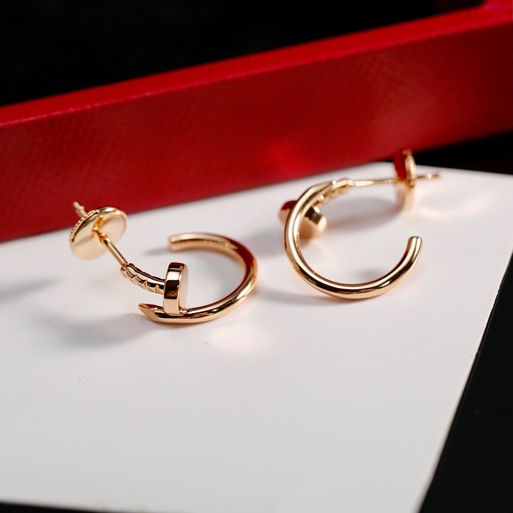 [Noble Aura jewelry]JUSTE NO DIAMOND SMALL EARRINGS