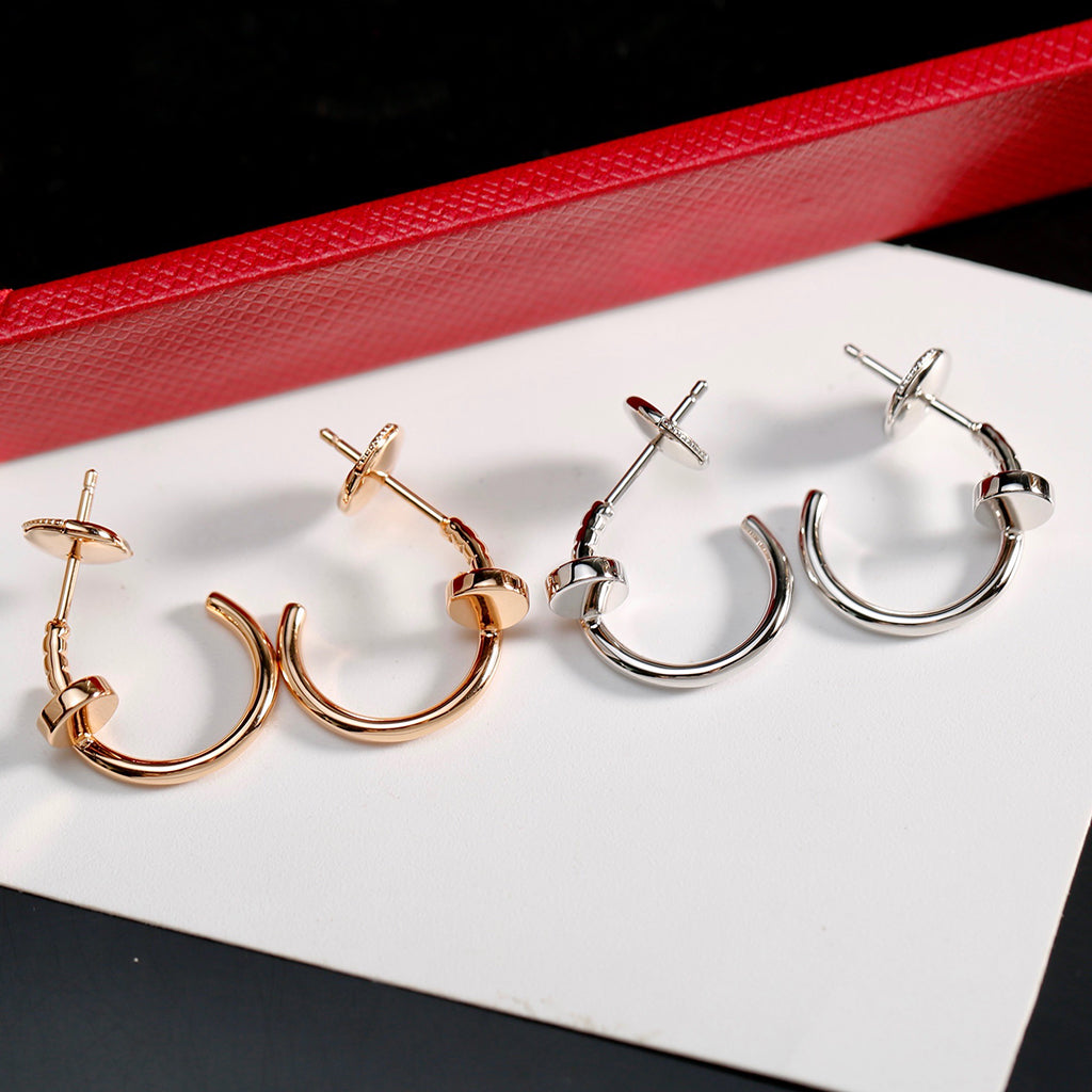 [Noble Aura jewelry]JUSTE NO DIAMOND SMALL EARRINGS
